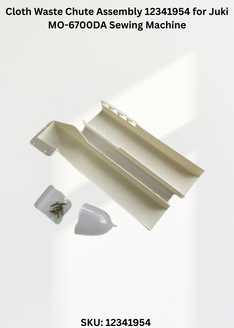 Cloth Waste Chute Assembly 12341954 for Juki MO-6700DA Sewing Machine