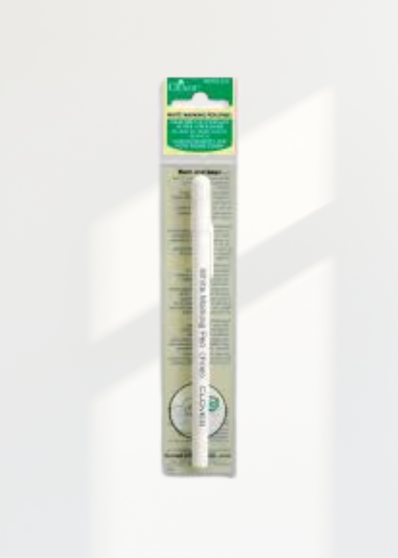 Clover Fine Point Marking Pen - White
