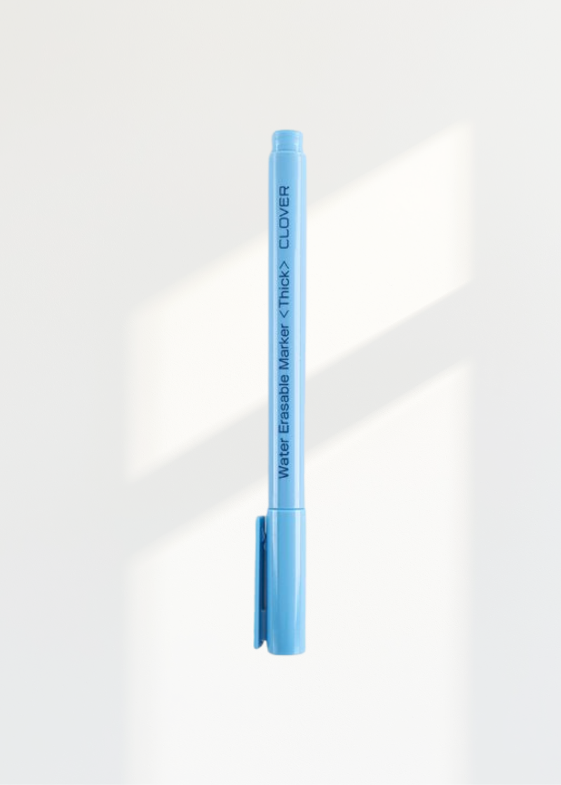 Clover Thick Point Water Soluble Marker - Blue