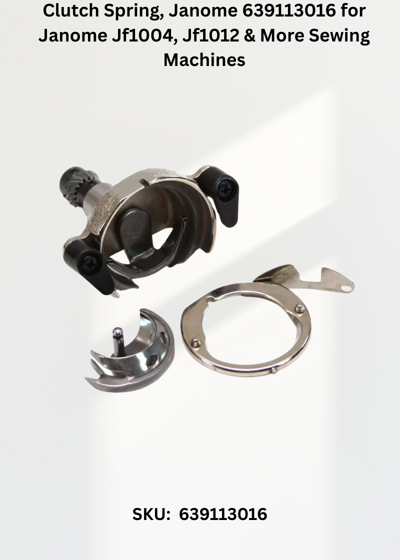 Clutch Spring, Janome 639113016 — Fits Janome JF1004, JF1012, JF1014, JF1018 & more