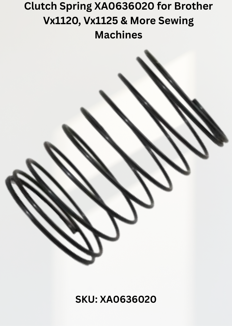 Clutch Spring XA0636020 — Fits Brother VX1120, VX1125, VX1140