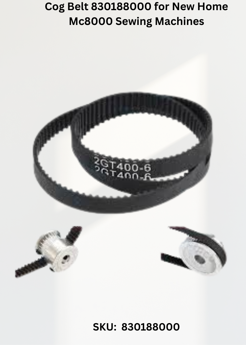 Cog Belt 830188000 for New Home Mc8000 Sewing Machines
