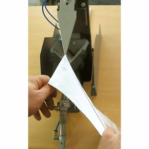 Collar Point Trimming And Turning Machine - Empenzo Automated Sewing Systems