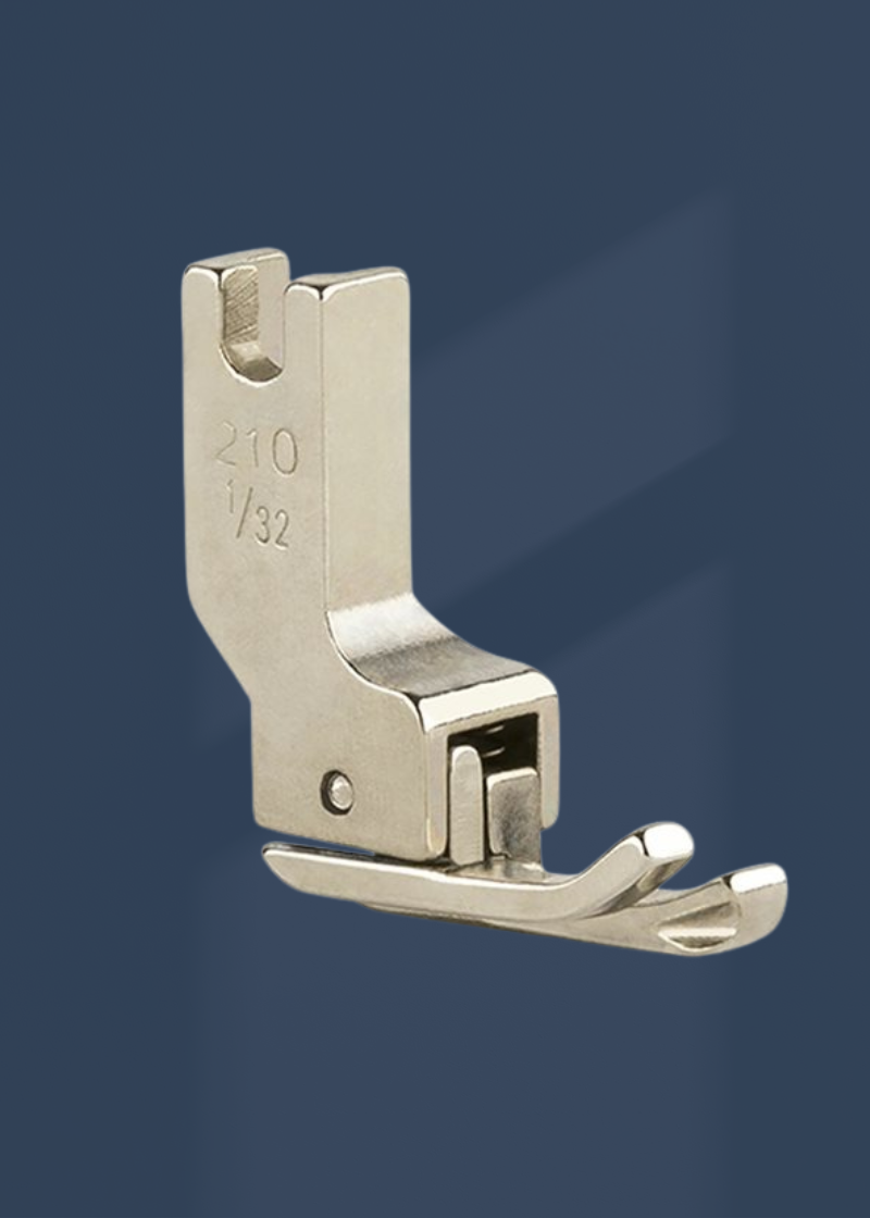 Compensating Narrow Sewing Machine Foot - 1/32" - Right Foot