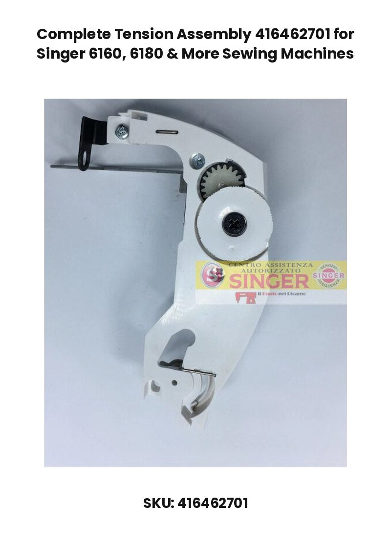 Complete Tension Assembly 416462701 for Singer 6160, 6180 & More Sewing Machines