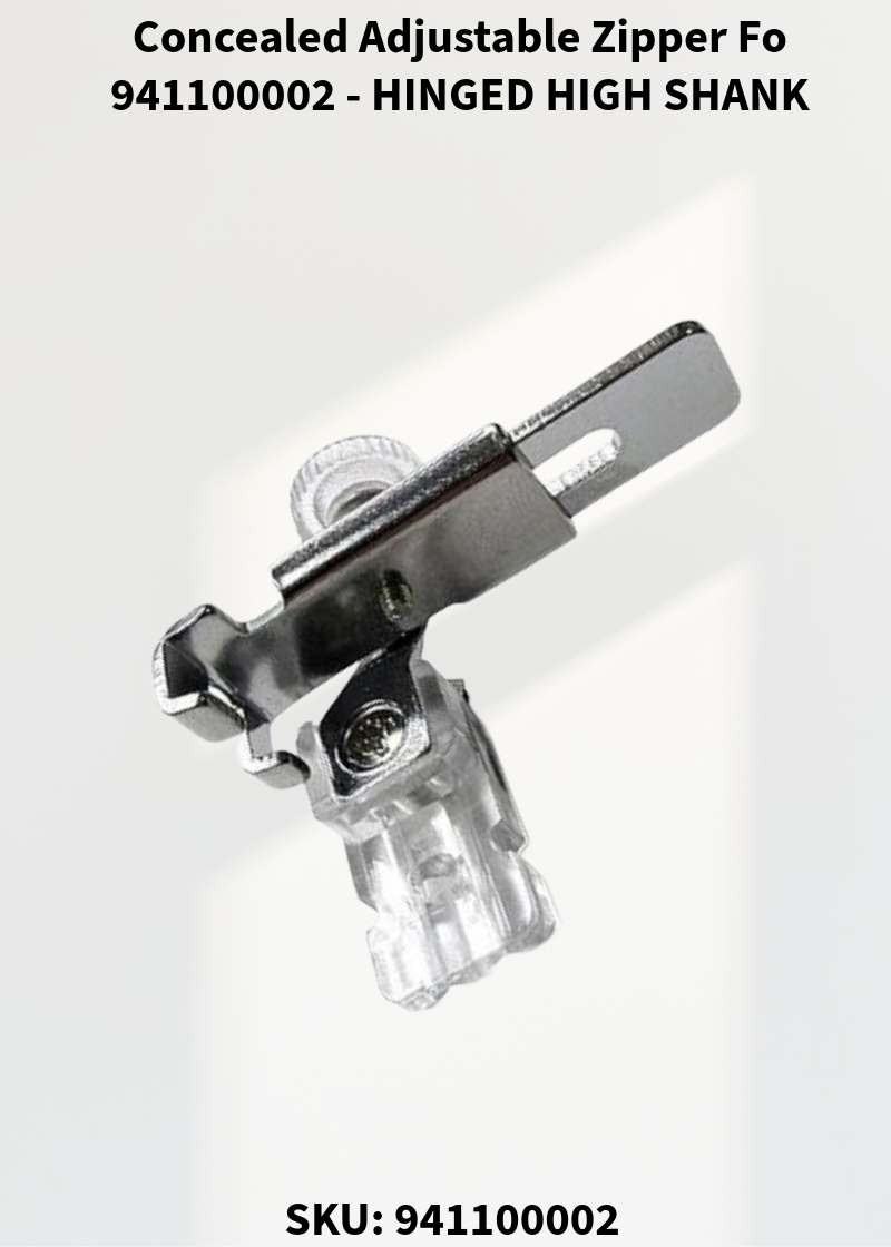 Concealed Adjustable Zipper Fo 941100002 - HINGED HIGH SHANK