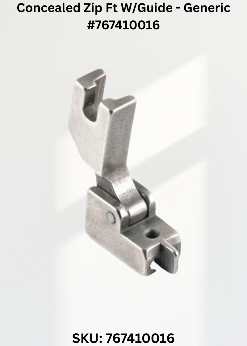 Concealed Zip Ft W/Guide - Generic #767410016