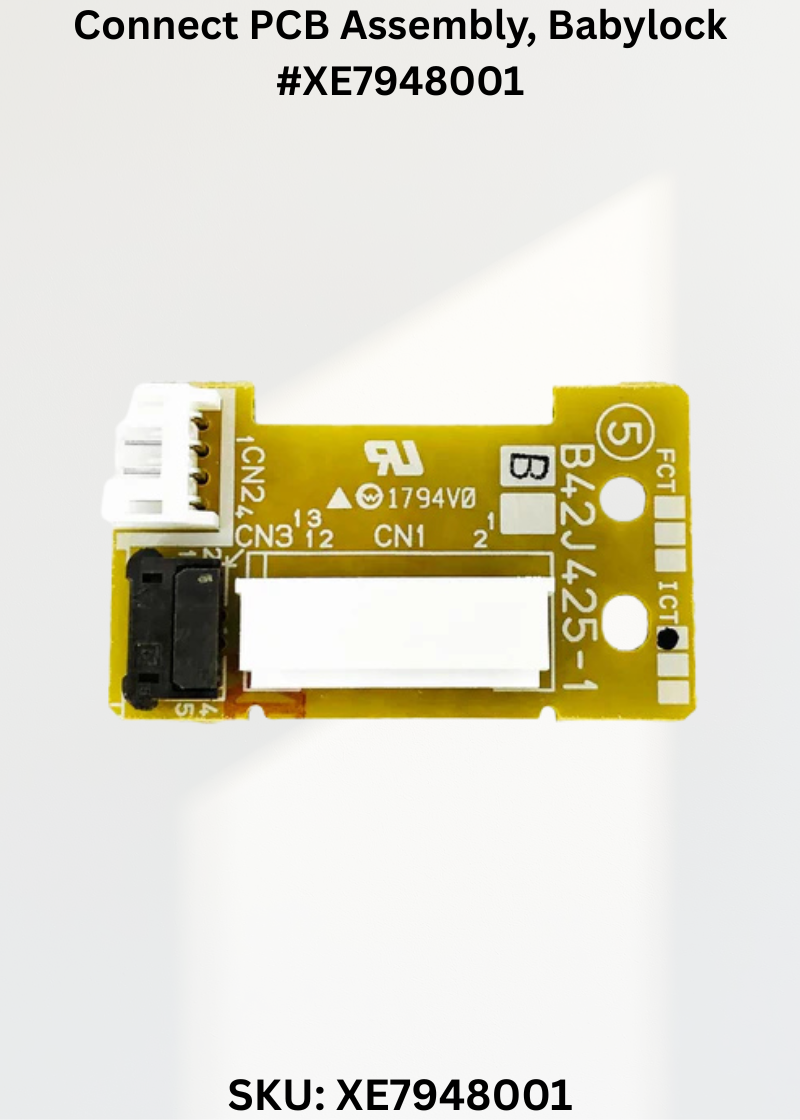 Connect PCB Assembly for Babylock XE7948001