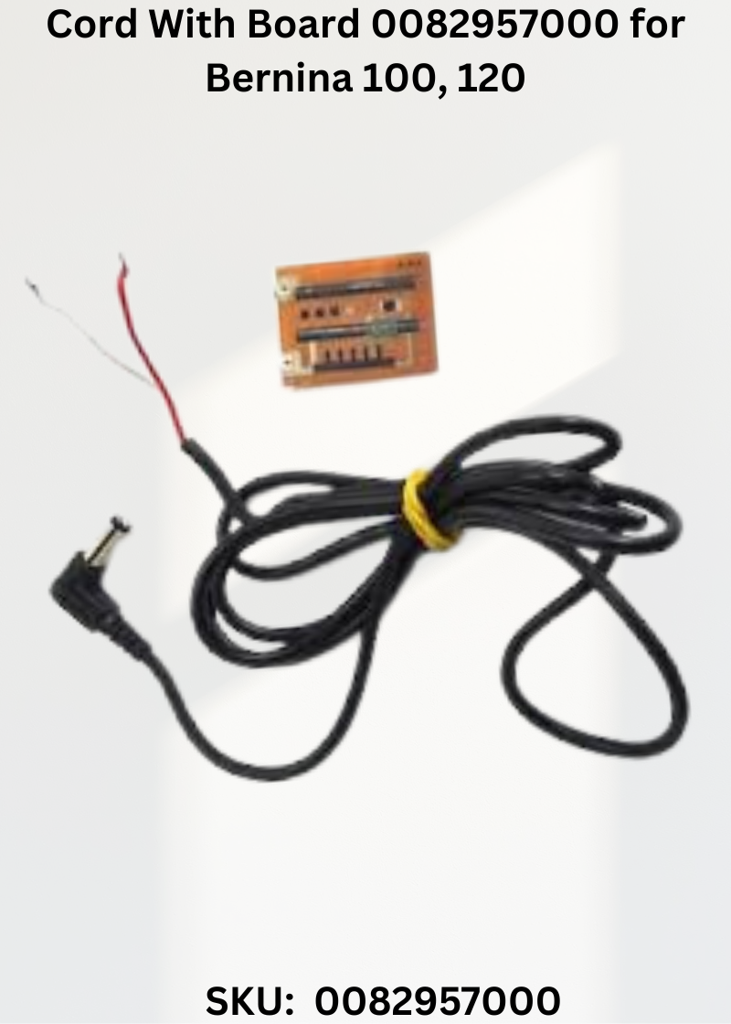 Cord With Board 0082957000 — Fits Bernina 100, 120, 125, 130 & more