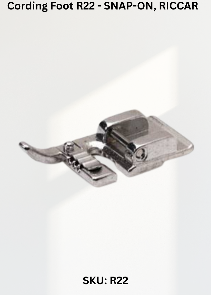Cording Foot-SNAP-ON, RICCAR R22