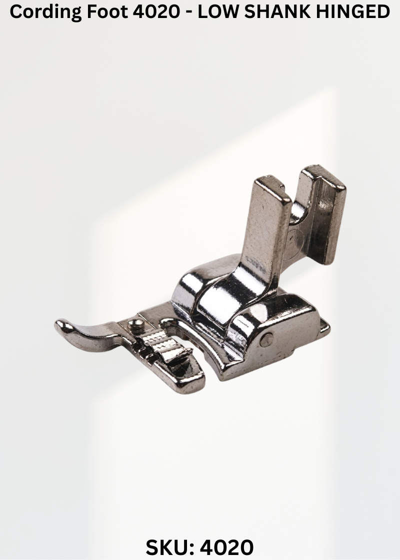 Cording Foot 4020 - LOW SHANK HINGED