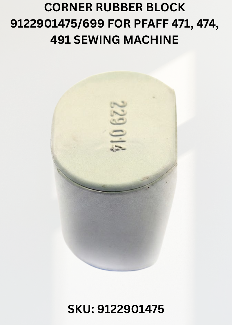 Corner Rubber Block 9122901475/699 for Pfaff 471, 474, 491 Sewing Machine