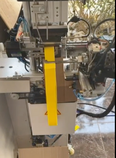 Empenzo Full Automatic Elastic Cutting and Sealing Machine - Empenzo Automated Sewing Systems