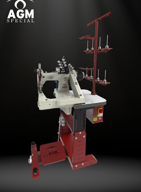 AGM Special Electronic Feed Off The Arm Machine For Heavy Material ( KZ 1060 JL-T2 ) - Empenzo Automated Sewing Systems