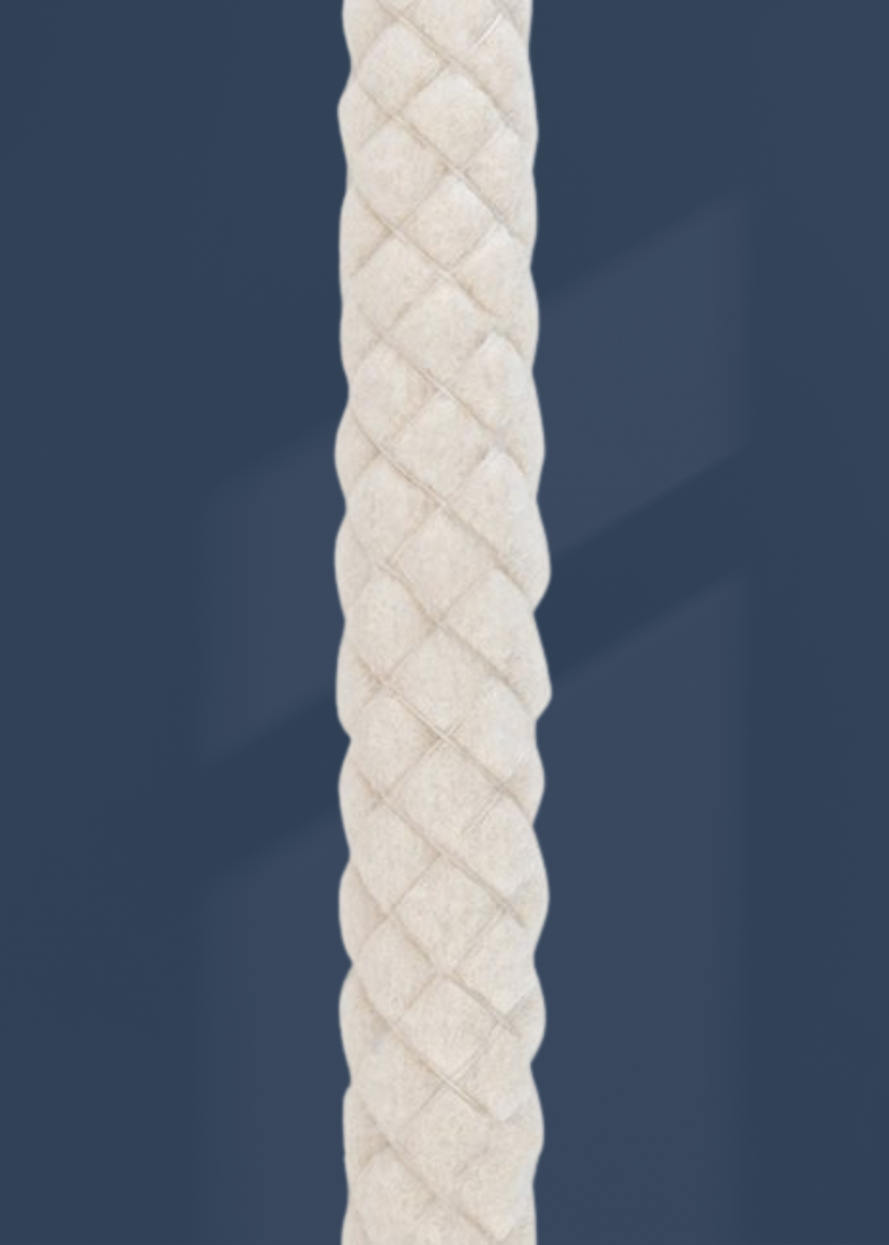 Cotton Welt Cording Piping Cord - 4/32" X 450 Yds. - Size 00 - 3 Lbs./Spool - White