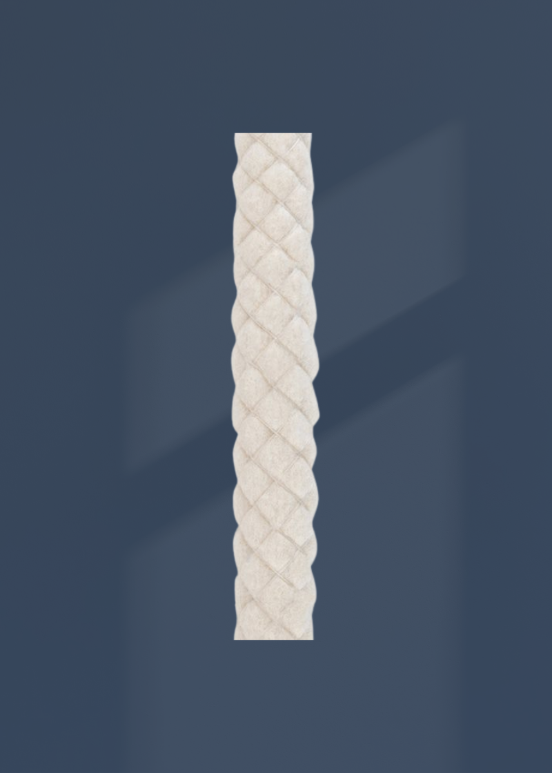 Cotton Welt Cording Piping Cord - 4/32" x 450 yds. - Size 00 - 3 Lbs./Spool - White
