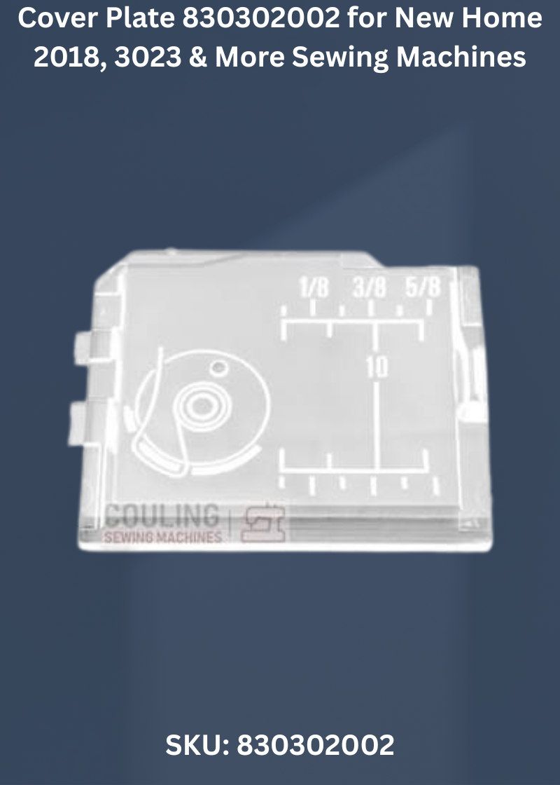 Cover Plate 830302002 — Fits New Home 9006, 2018, 3023, 3123 & more