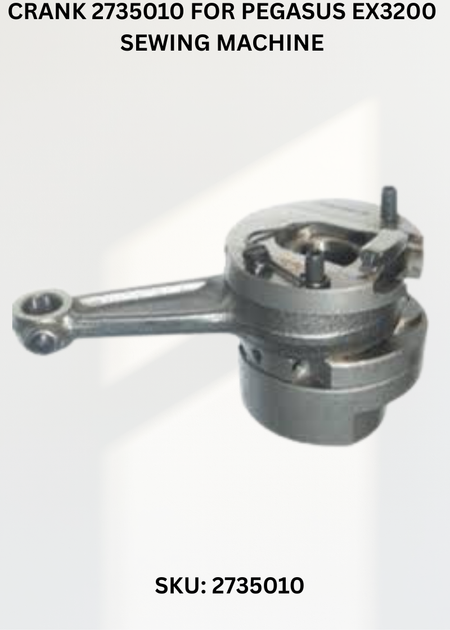 Crank 2735010 for Pegasus EX3200 Sewing Machine