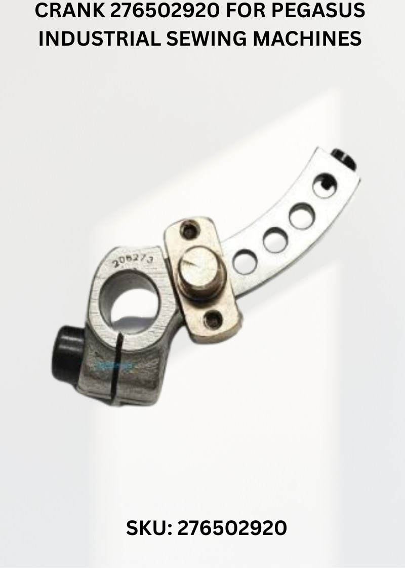Crank 276502920 for Pegasus Industrial Sewing Machines