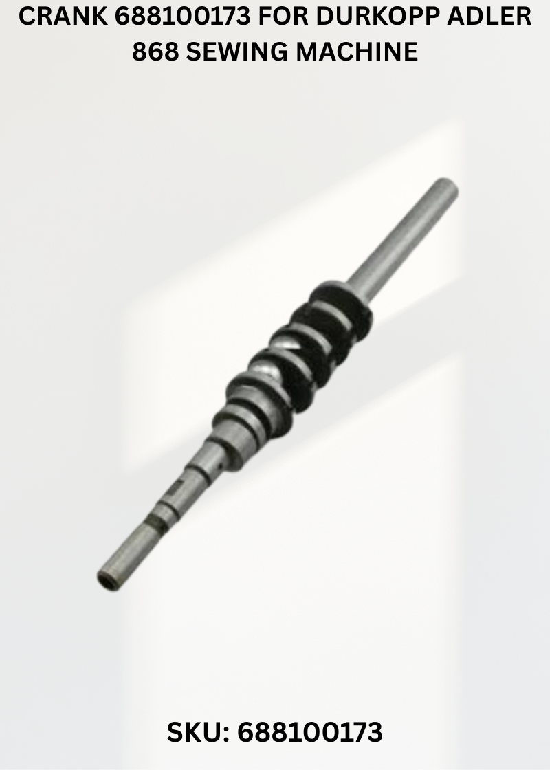 Crank 688100173 for Durkopp Adler 868 Sewing Machine
