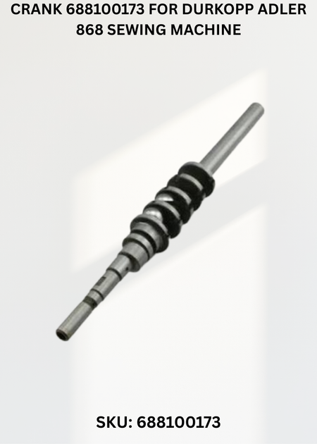 Crank 688100173 for Durkopp Adler 868 Sewing Machine