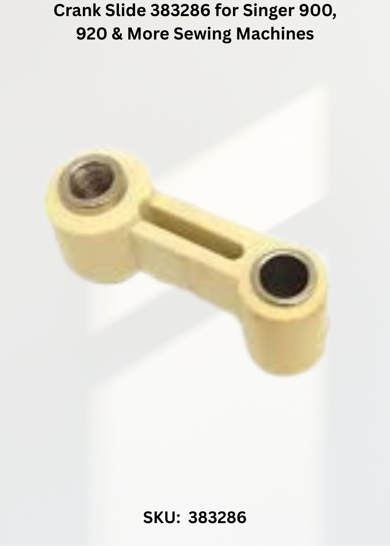 Crank Slide 383286 for Singer 900, 920 & More Sewing Machines