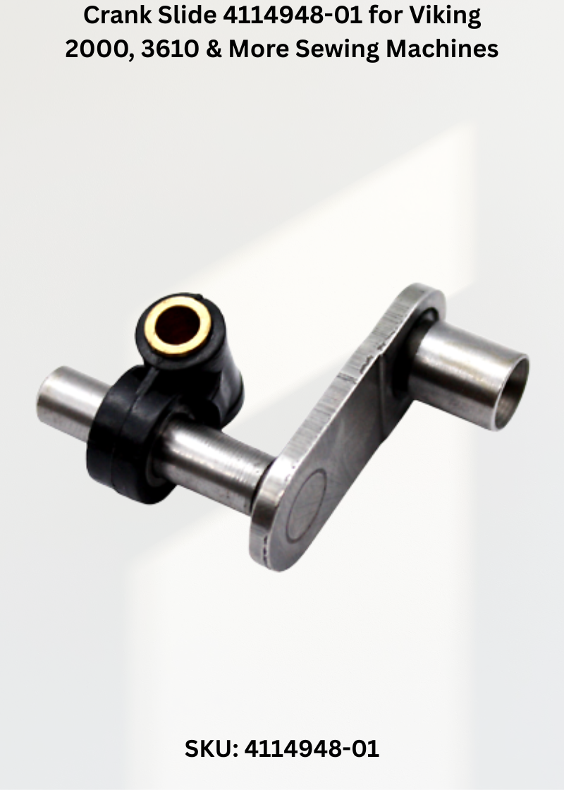Crank Slide 4114948-01 for Viking 2000, 3610 & More Sewing Machines