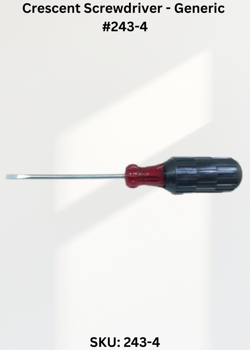 Crescent Screwdriver - Generic #243-4