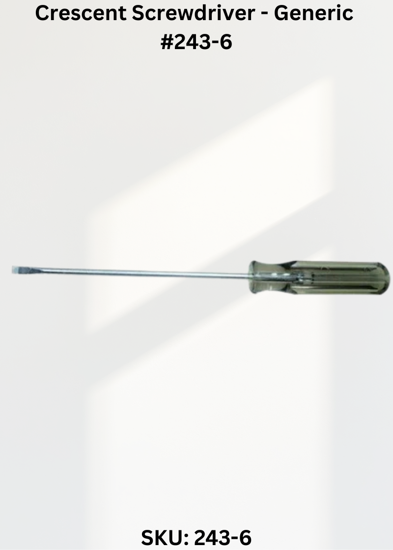 Crescent Screwdriver - Generic #243-6