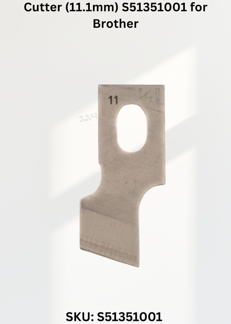 Cutter (11.1mm) S51351001 for Brother LH4-B800E Sewing Machine