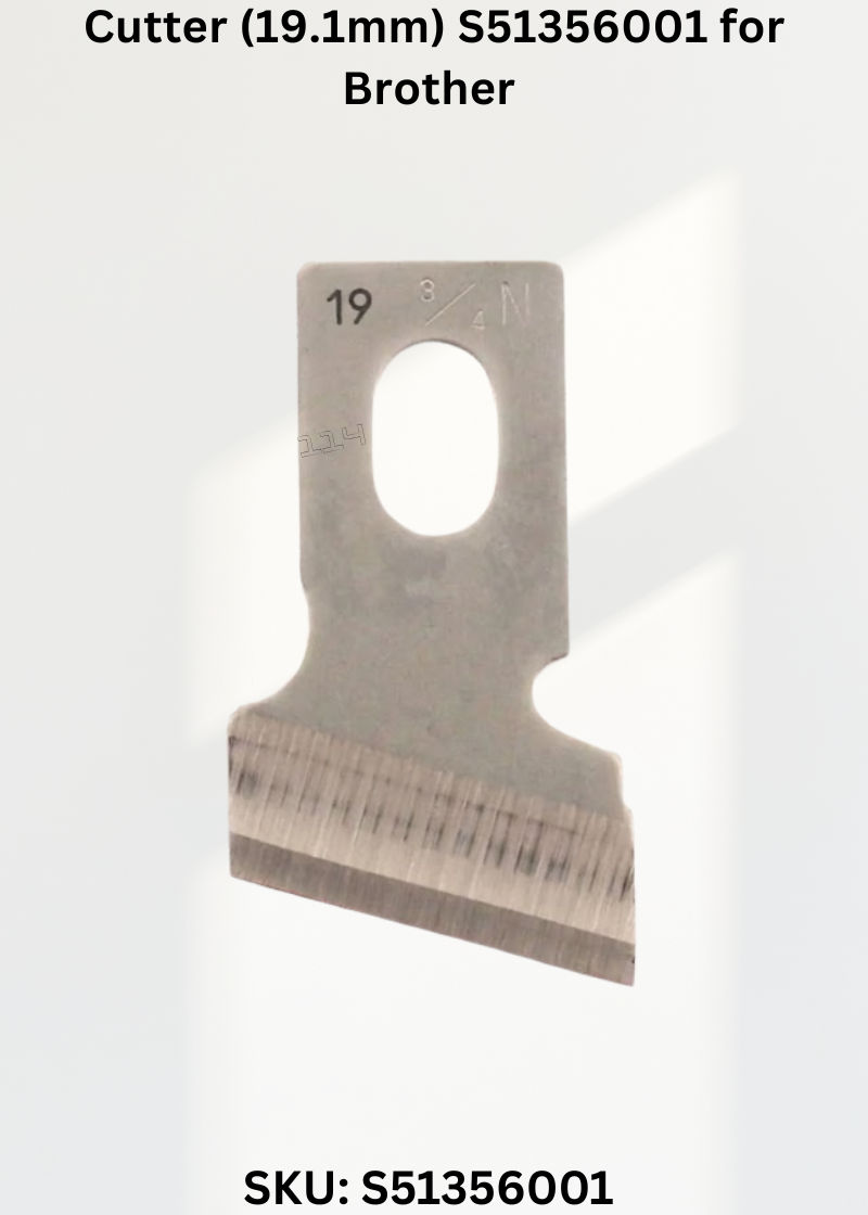 Cutter (19.1mm) S51356001 for Brother LH4-B800E Sewing Machine