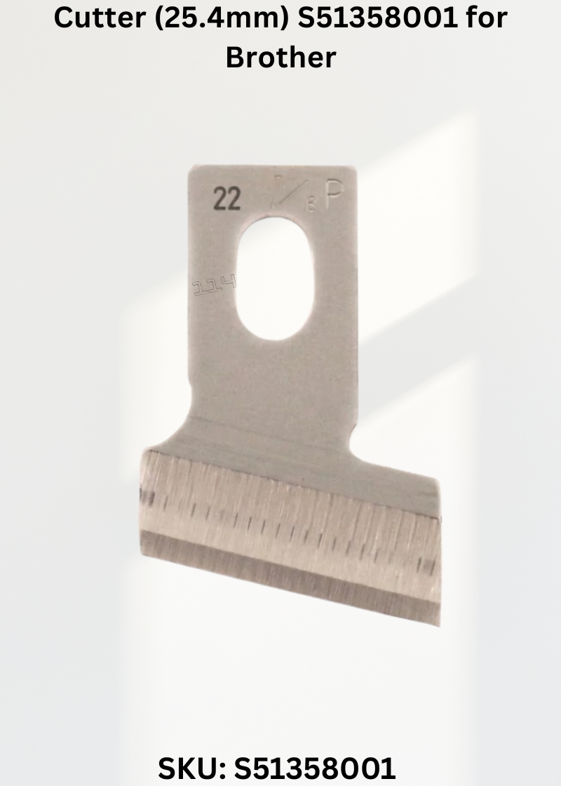 Cutter (22.2mm) S51357001 for Brother LH4-B800E Sewing Machine