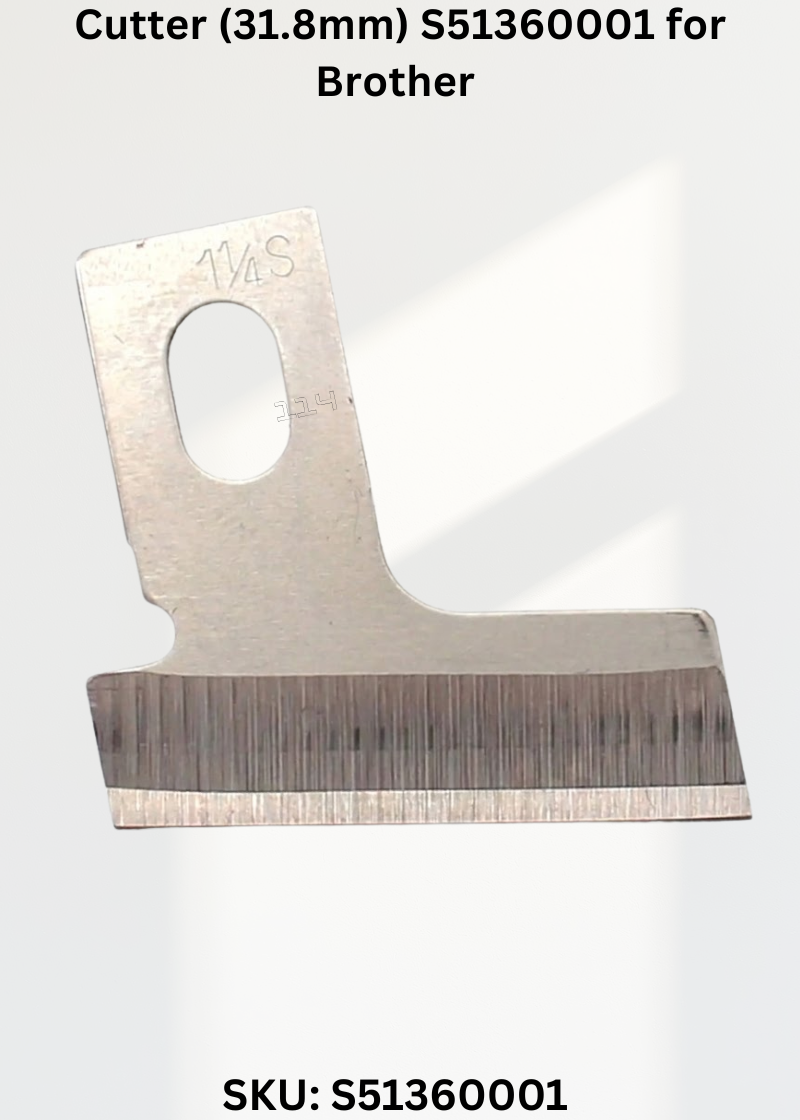 Cutter (31.8mm) S51360001 for Brother LH4-B800E Sewing Machine