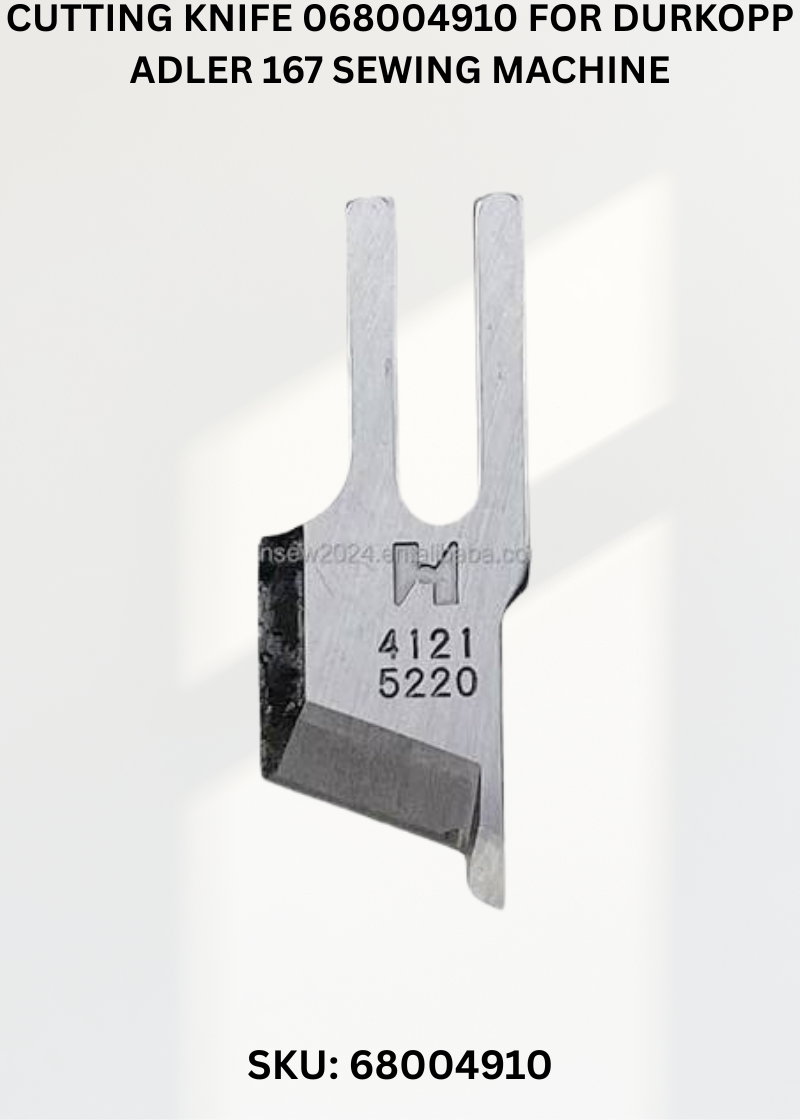 Cutting Knife 068004910 for Durkopp Adler 167 Sewing Machine