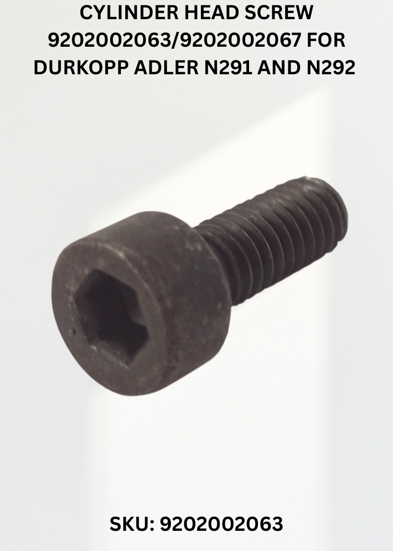 Cylinder Head Screw 9202002063/9202002067 for Durkopp Adler N291 and N292 Sewing Machines