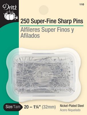 Dritz Super Fine Sharp Pins sz20 3/box