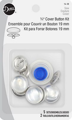 Dritz Cover Button Kit sz.30 3/4in