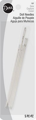 Dritz Doll Needle Assortedortment 3-sizes 5ct 6/box