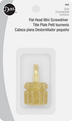 Dritz Mini Screwdriver-Flat Head