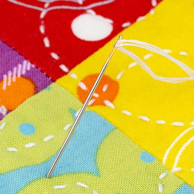 Dritz Gold-Eye Big Stitch Quilting Needles, size 5