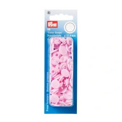 Prym Consumer Products Color Snaps 12.4 mm, Rose 30pc