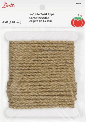 Dritz 3/16 Jute Twist Rope