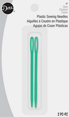 Dritz Plastic Sewing Needles 2ct.