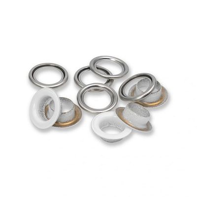Dritz Eyelets with Washers 11 mm 15 pc - White