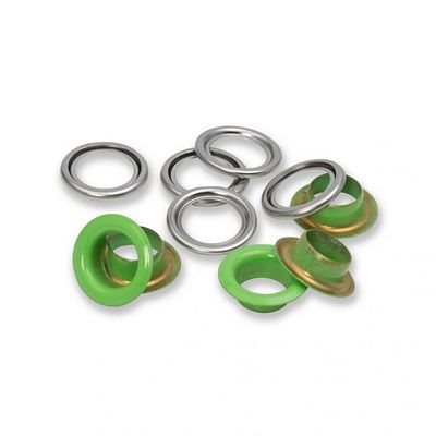Dritz Eyelets with Washers 11 mm 15 pc - Light Green