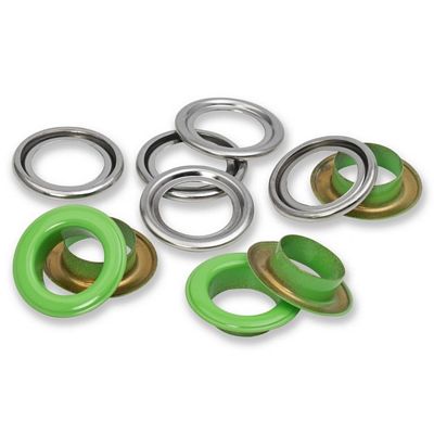 Dritz Eyelets with Washers 14 mm 15 pc - Light Green
