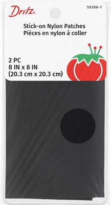 Dritz Stick-On Nylon Patches Black