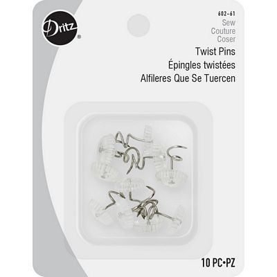 Dritz Upholstery Twist Pins 10ct 6/b