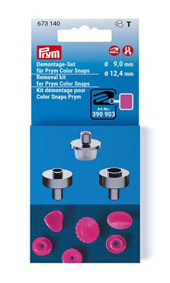 Dritz Vario Tools set Color Snap removing kit 9-12 mm