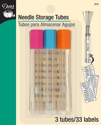 Dritz Needle Storage Tubes
